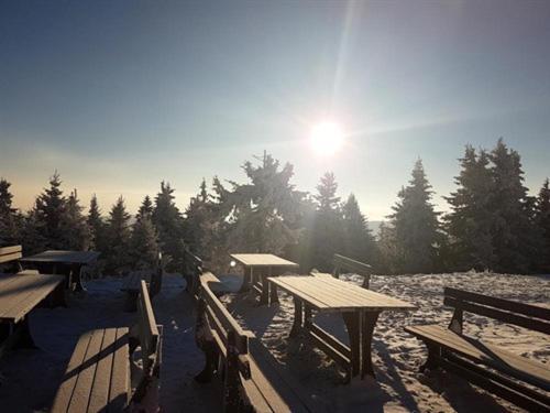 Hotel Fichtelberghuette Oberwiesenthal Zewnętrze zdjęcie